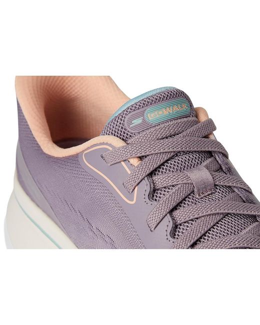 Skechers Purple Go Walk Arch Fit N-Joy Emory Hands Free Slip-Ins Walking Shoes 7.5 B