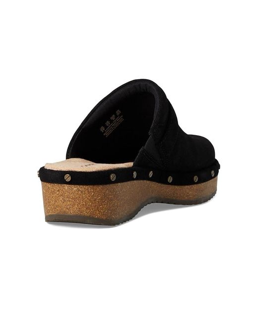 Dr. Scholls Black Original Flex Clog Mule/Clog Shoes Shoes, Leather/Suede