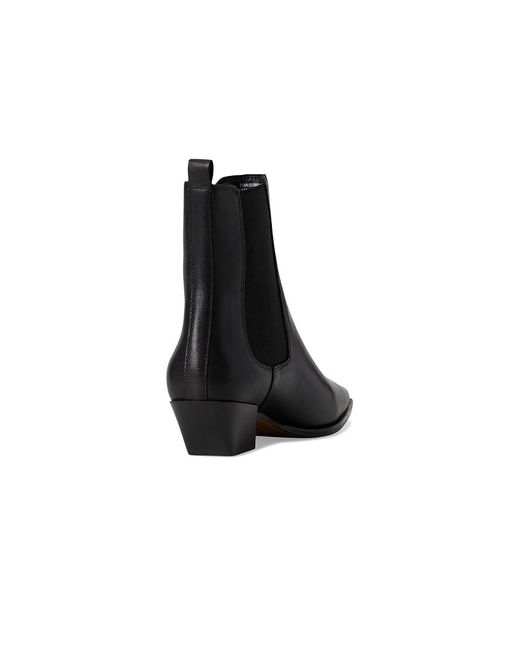 Steve Madden Black Evan Boots, Leather/Rubber