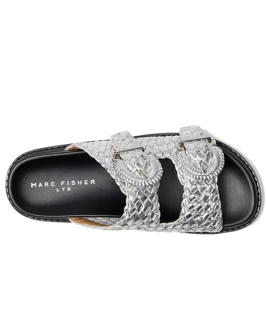 Marc Fisher Black Auggie Wedge Shoes