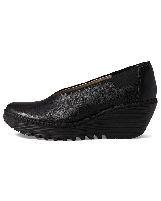Fly London Black Yoza438Fly ( Mousse) Shoes