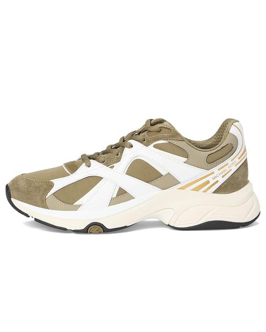Michael Kors Metallic Leo Trainer Shoes, Synthetic for men