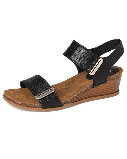 Söfft Black Verdi Ii Sandals 8 M (B) Leather