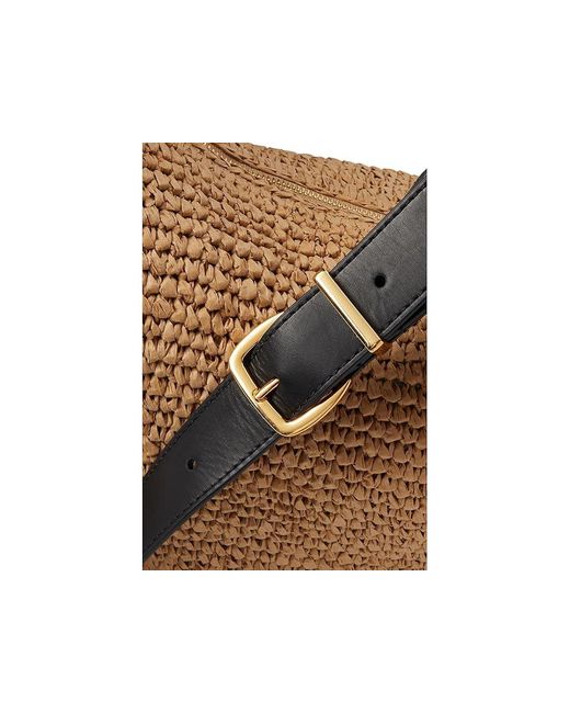 Madewell Black Essentials Curve Shoulder Handbags, Suede