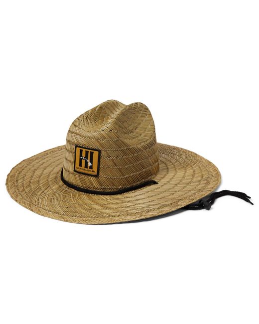 Quiksilver Natural Hi Tapa Pierside Lifeguard Straw Sun Hat for men