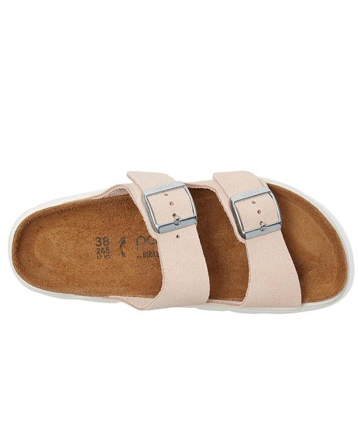 Birkenstock Papillio Arizona Platform Slide in Black