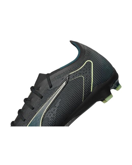 PUMA Black Ultra 6 Pro Firm, Artificial Ground Soccer Cleats Soccer Shoes/Fizzy Light/ Terrain 8 D for men