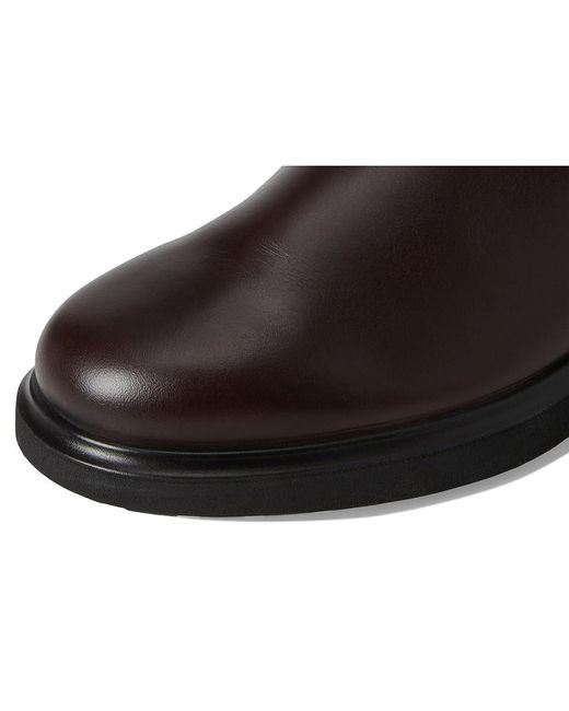 Ecco Black Metropole Amsterdam Tall Boots Boots Mocha/ Leather/Textile