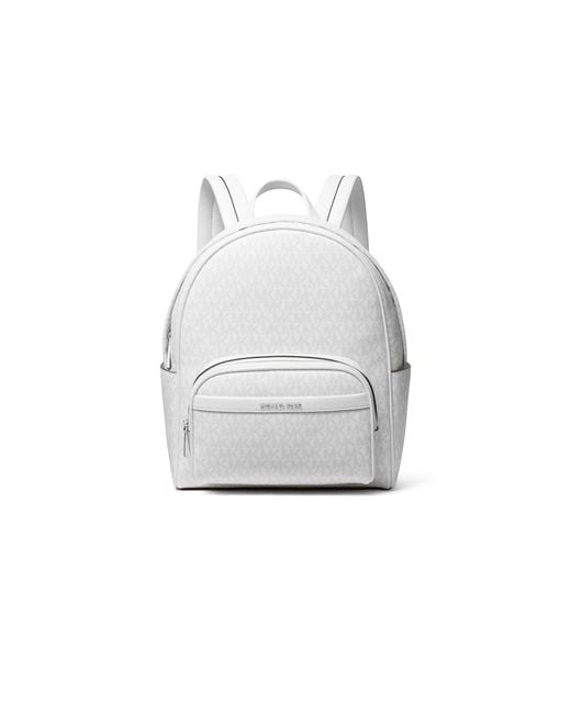 MICHAEL Michael Kors White Bex Medium Backpack
