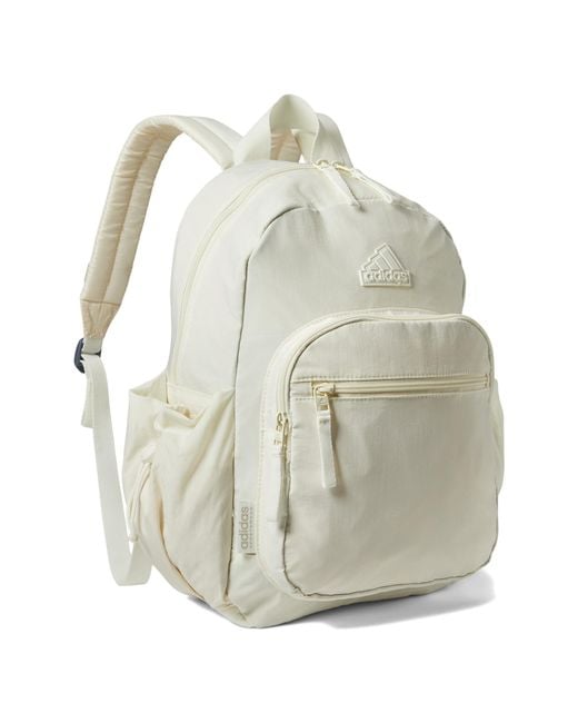 Adidas White Weekender Backpack
