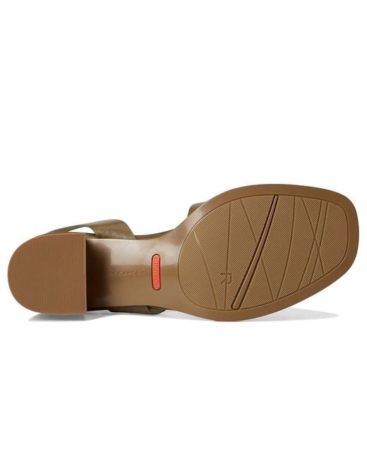 Rockport Metallic Hennly Wedge Shoes 10 M (B)
