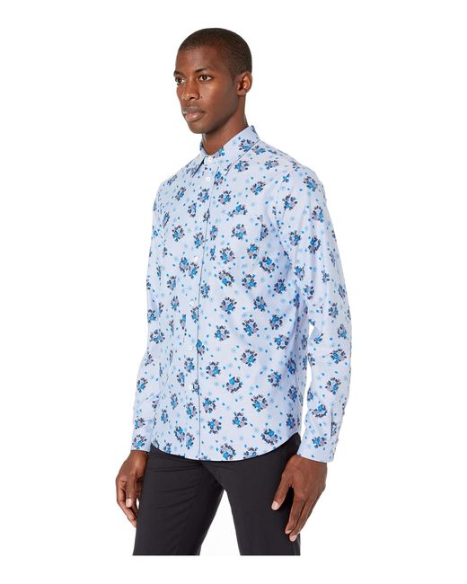 Marni Cotton Floral Shirt in Blue for Men - Save 10% - Lyst