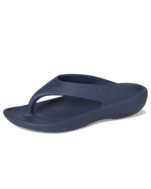 CROCSTM Blue Mellow Recovery Flip Flop Sandals For Literide Comfort Sandals, Synthetic