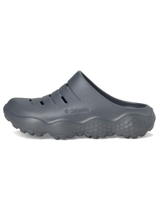 Columbia Blue Thrive Revive Clog Shoes Graphite/Graphite 10 B