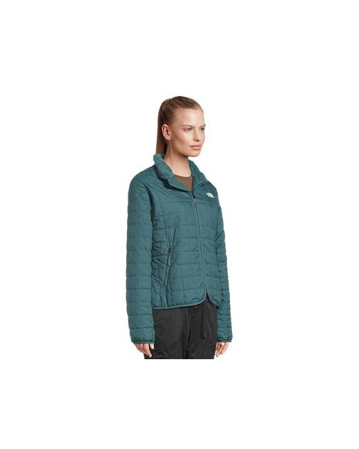 The North Face Blue Junction Insulated Jacket Coat, Fleece/Nylon
