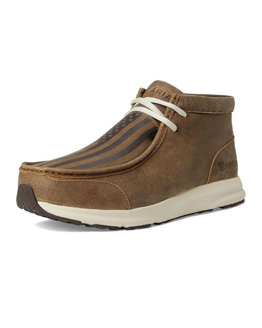 Ariat Brown Spitfire Lace-Up Boots 10.5 Ee for men