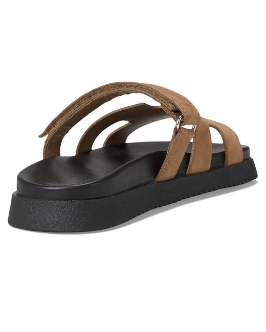 Steve Madden Black Mayven Shoes, Leather