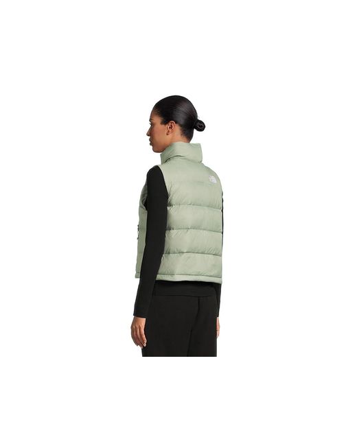 The North Face Black Hydrenalitetm Down A-Line Vest Coat, Nylon/Taffeta