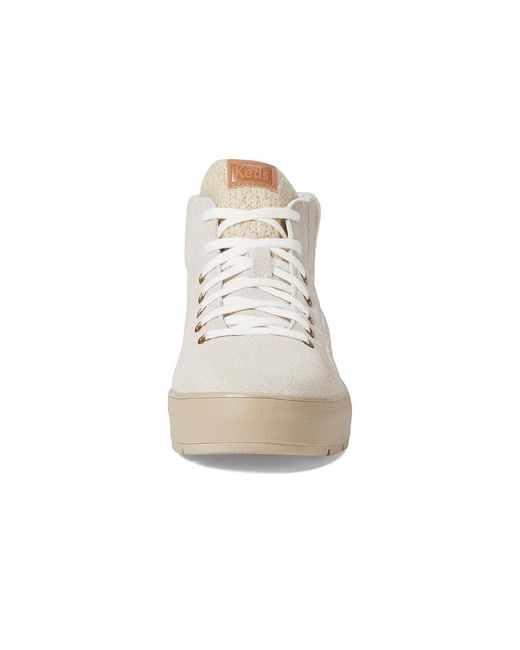 Keds Metallic Tahoe Boot (Oatmeal Cable Knit Suede) Boots