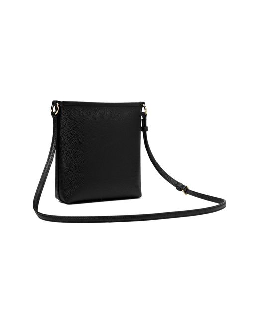 Kate Spade Black Ava Pebbled Leather Swingpack