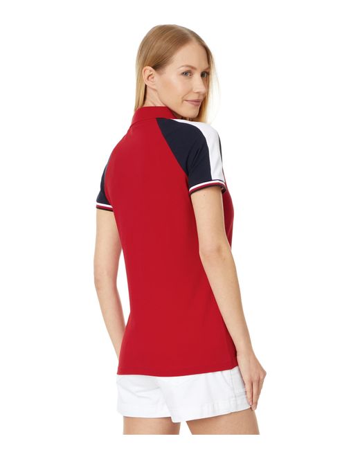 Tommy Hilfiger Red Polo Tee