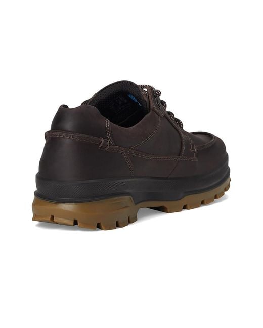 Ecco Black Rugged Track Moc Toe Low Waterproof Hiking Shoe Shoes Eu 43 (Us 9-9.5) D for men