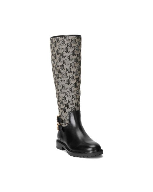 ralph lauren tall boots