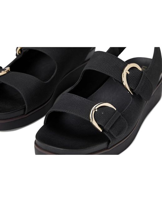 LifeStride Black Goodie Sandals 7 W (C)