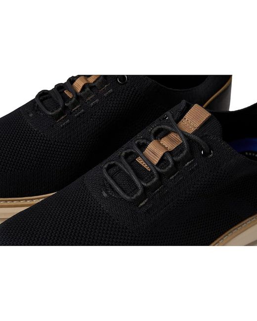 Clarks Black Brantin Knit Lace-Up Boots 7 D for men