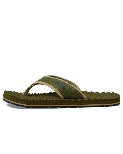 The North Face Green Base Camp Flip-Flop Ii (Forest/Forest) Shoes for men