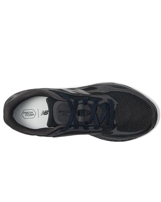 New Balance Black Fresh Foam Arishi V4 Tiralux Running Shoes/ Cement/ Cement 9 Ee for men