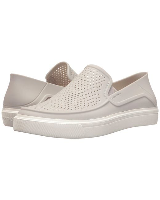 Crocs™ Citilane Roka Slip-on (pearl White) Women's Slip On Shoes for men