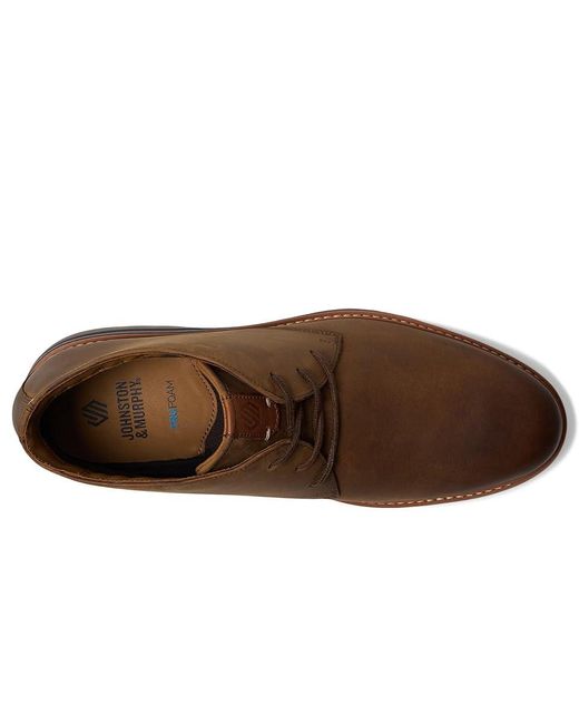 Johnston & Murphy Brown Braxton Chukka Boots 14 M (D) Leather for men
