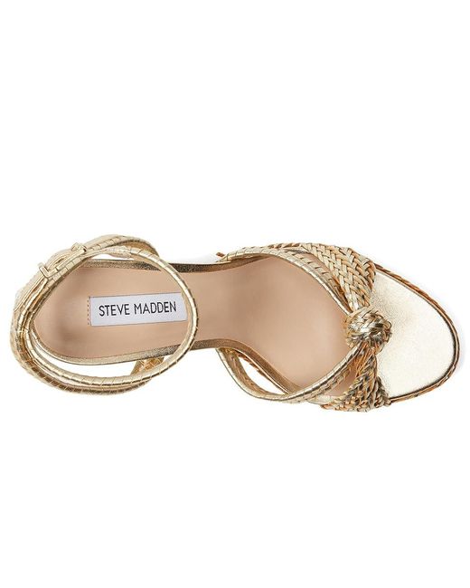★Steve Madden★新作★大人気★MANIA GOLD LEATHER★サンダル ☆Steve Madden☆新作☆大人気☆DUNE GOLD LEATHER☆サンダル Ω