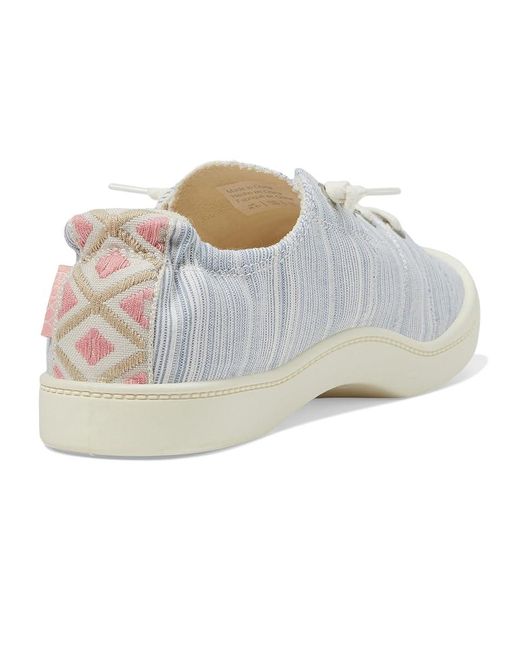 Roxy White Bayshore Plus Shoes, Textile