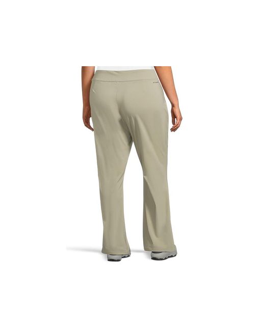 Columbia Black Plus Size All Seasons Bootcut Pants Casual Pants, Elastane/Polyester