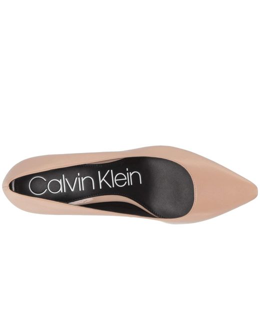 Calvin Klein Nita Pump in Black | Lyst