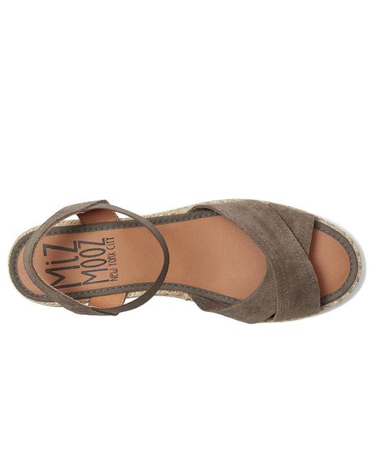 Miz Mooz Metallic Vena Wedge Shoes Eu 39 (Us 8.5-9) B