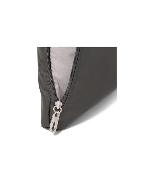 Baggallini Black Securtex Anti-Theft Half Moon Sling Handbags, Nylon