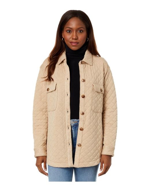 Vineyard Vines Quilted Dreamcloth Jacket in Natural Lyst