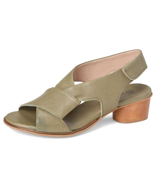 Eric Michael Metallic Isla Sandals Eu 39 (Us 8.5-9) M (B) Leather