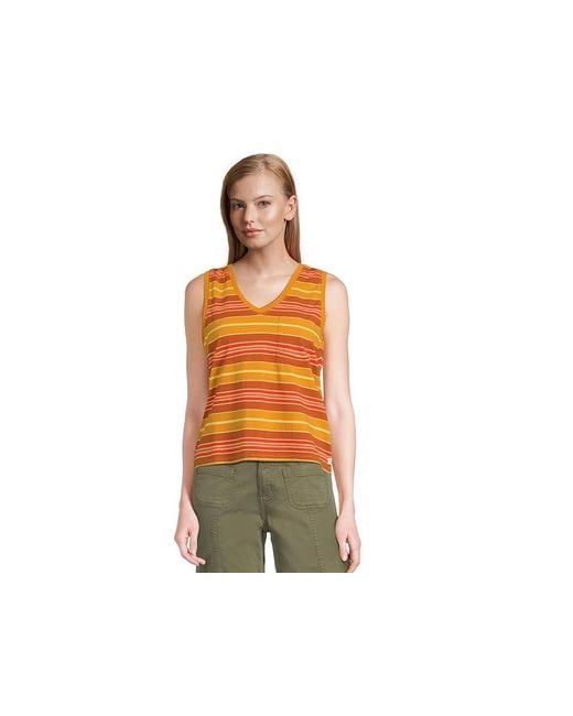 Toad&Co Black Grom V Neck Tank Top Clothing, Cotton