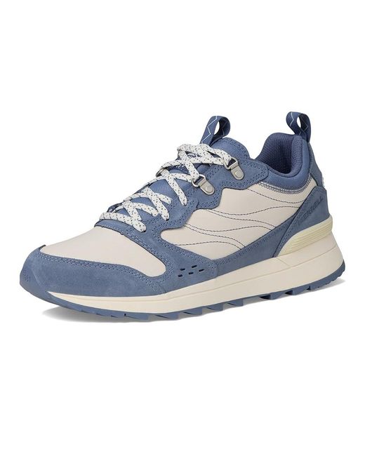 Merrell Blue Alpine 83 Sneaker Recraft Mxd Lace-Up Boots, Leather/Suede for men
