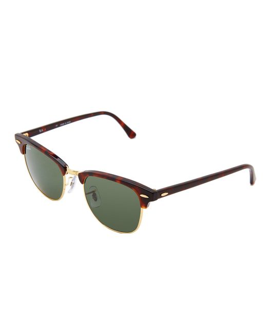 Ray-Ban Clubmaster Rb3016 51mm in Brown - Lyst