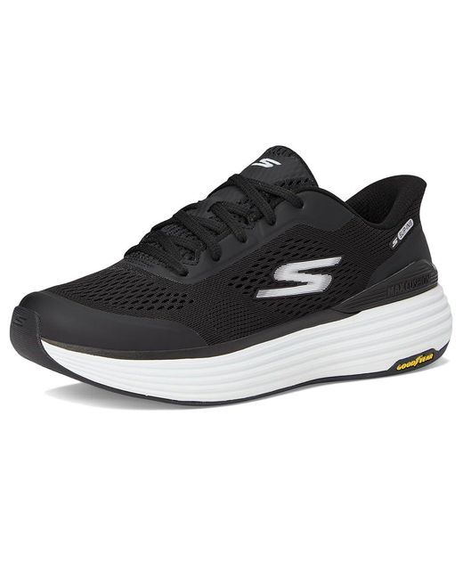 Skechers Black Max Cushioning Suspension Chrone Hands Free Slip-Ins Shoes 11 B