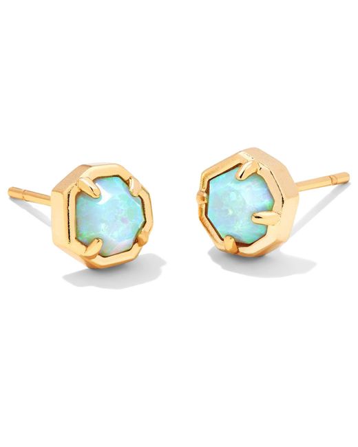 Kendra Scott Nola Stud Earrings in Blue Lyst