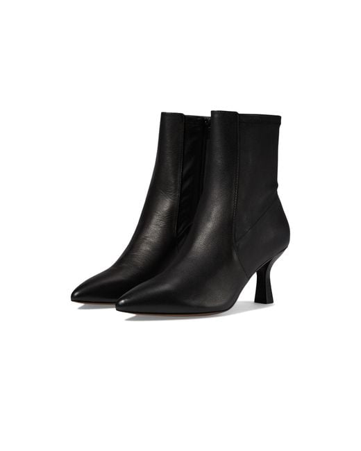 Madewell black hot sale leather booties