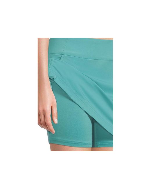 Columbia Blue All Seasons Ruched Skort Skirt, Elastane/Polyester