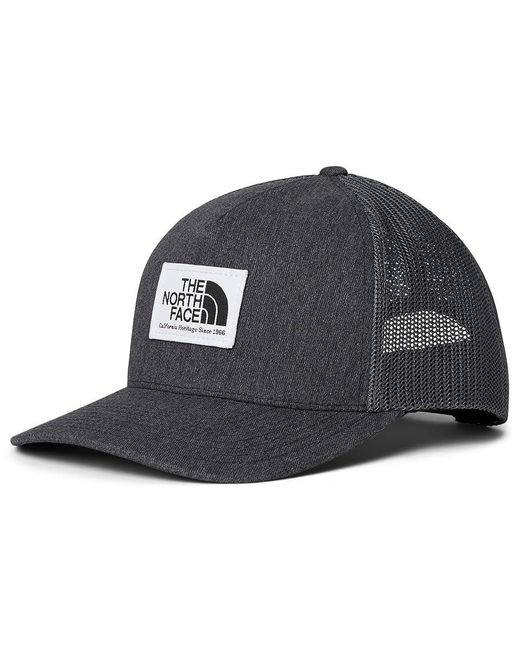 The North Face Black Keep It Patched Trucker Traditional Hats, Polyester