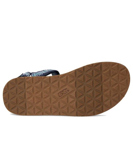 Teva Blue Original Universal Sandals 10 D for men